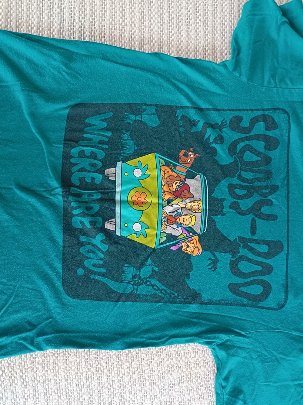 Scooby-Doo Kids Teal Graphic Tee